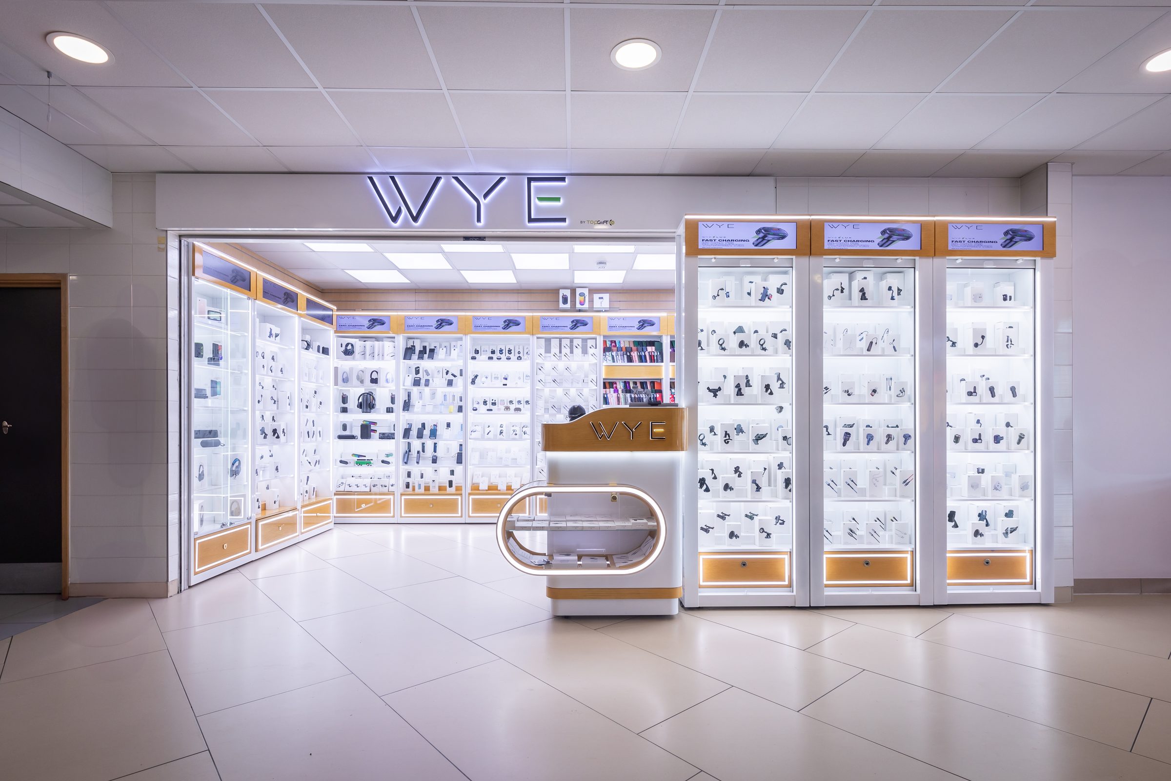 WYE shop fit-out