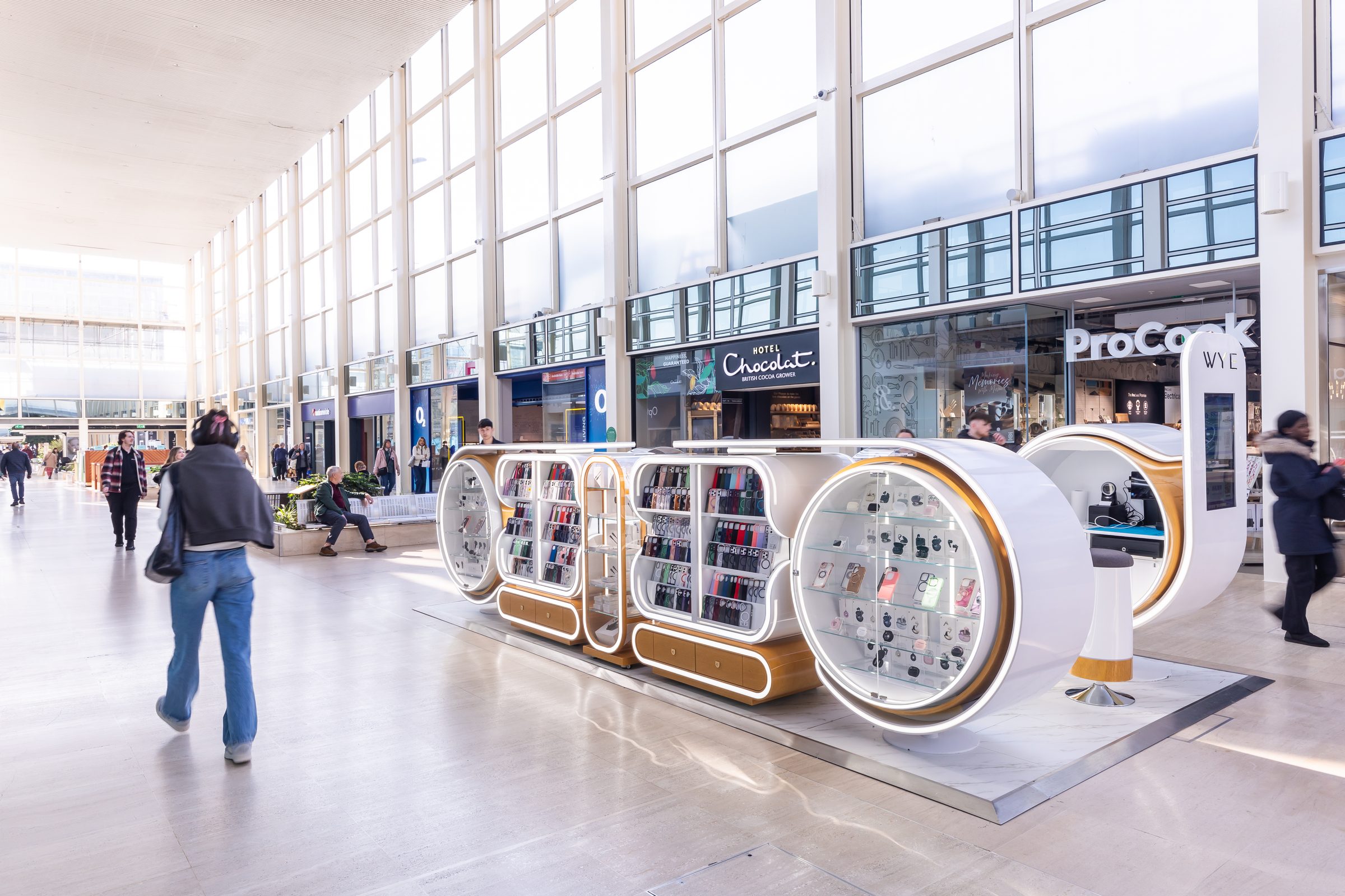 WYE shop fit-out interior